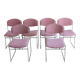 Lot de 6 chaises Design 70'S