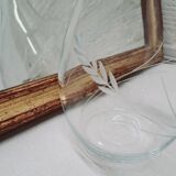 Carafe verre ciselé