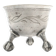 Neoclassical salt cellar, silver-plated brass, Norblin, Poland, 19th century
