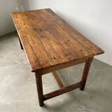 Table de ferme en chêne XVIIIème