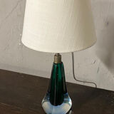 Green Murano lamp in 1960