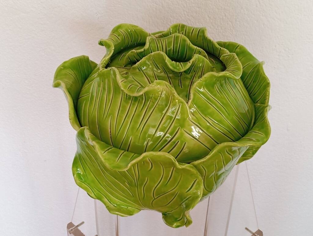 Ceramic cabbage Jean Roger