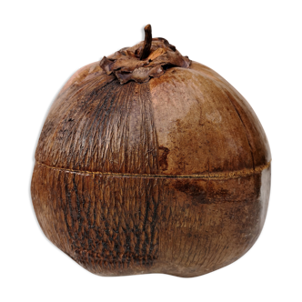Empty vintage pocket - natural coconut