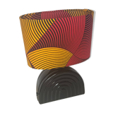 INAYA black ceramic table lamp
