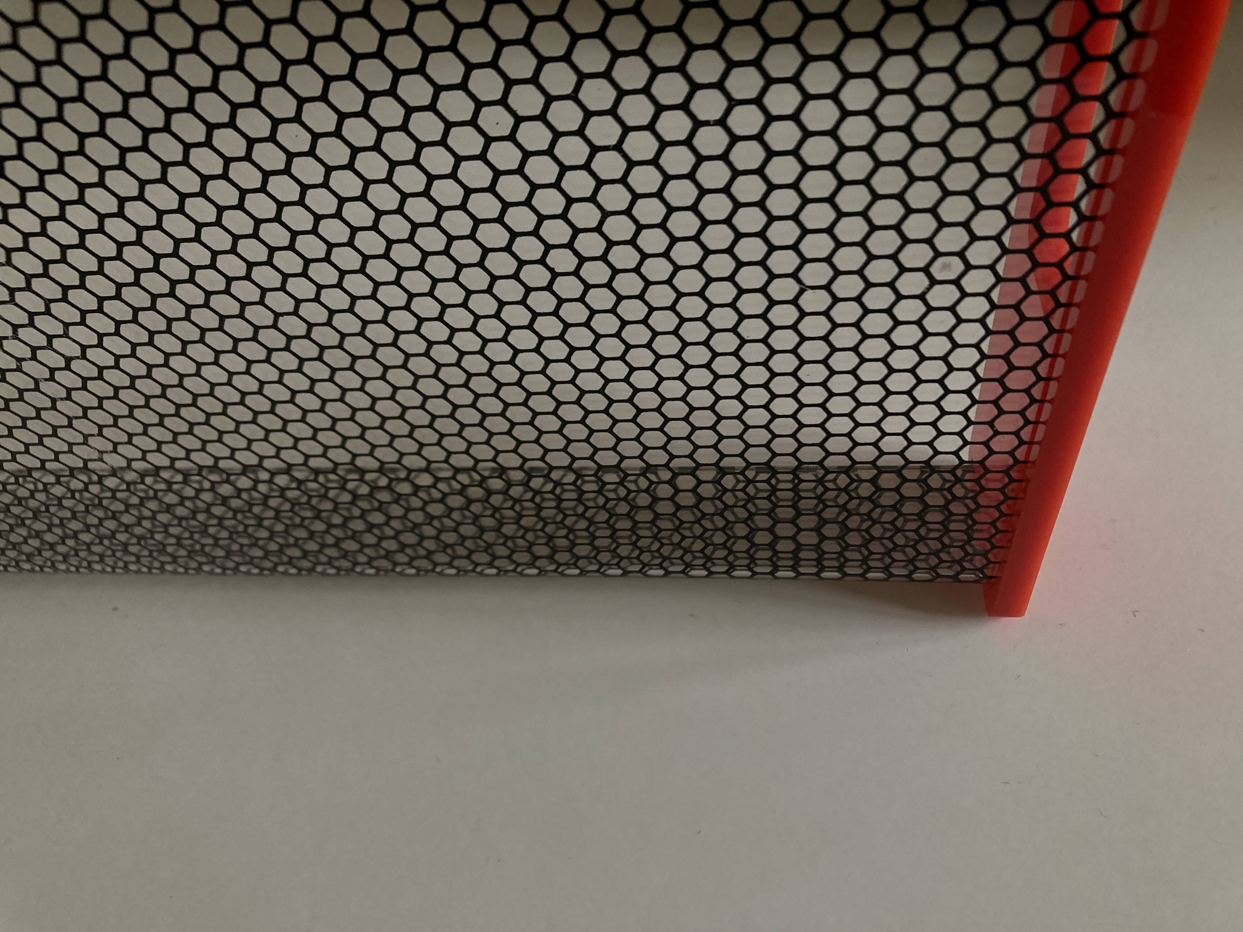 Plexiglas tray, Italian work, 1980