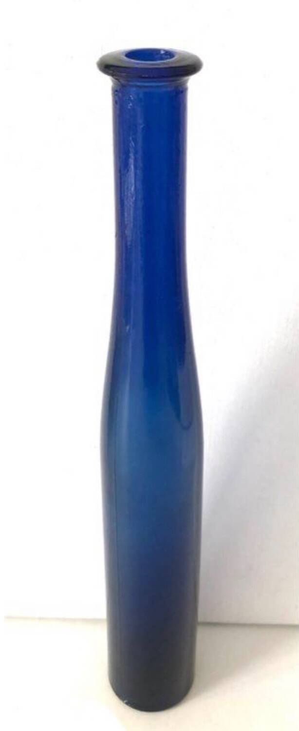 Tall Blue Vase