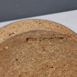 Small ceramic candlestick by Else Bøgeskov Denmark 1970s