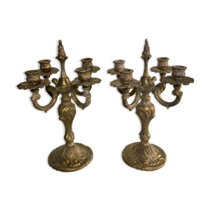 paire de chandeliers