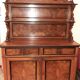 Sideboard in solid cherry wood marquetry