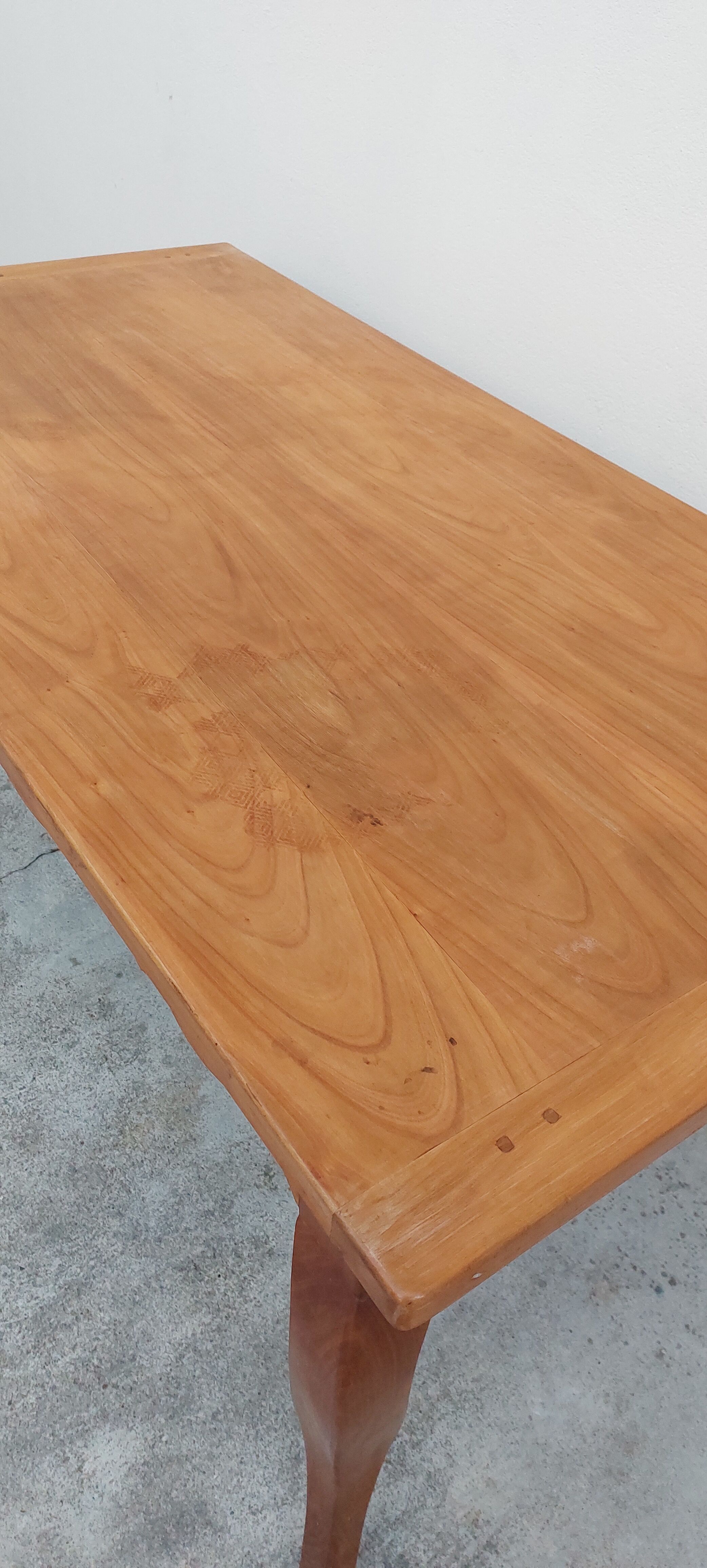 Louis XV style Farm Table in cherry wood