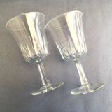 Set of 6 vintage wine glasses