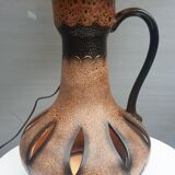 Ceramic floor floor lamp Danish Design 1970