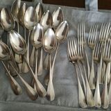 Set of christofle spoons and forks
