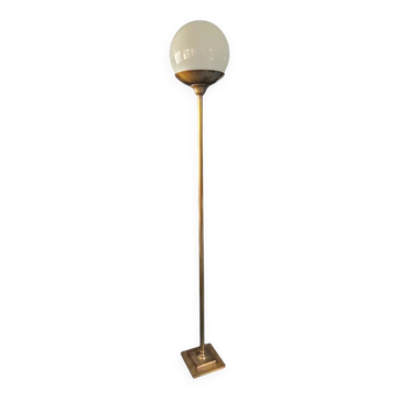 Large brass floor lamp 1970s height 220 cm