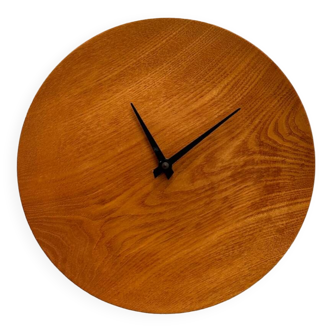 Minimalist design wall clock in Elm from the 80s