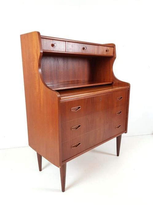 Danish teak secretary