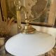 Italian lamp in brass and opaline sliding arm 67cm