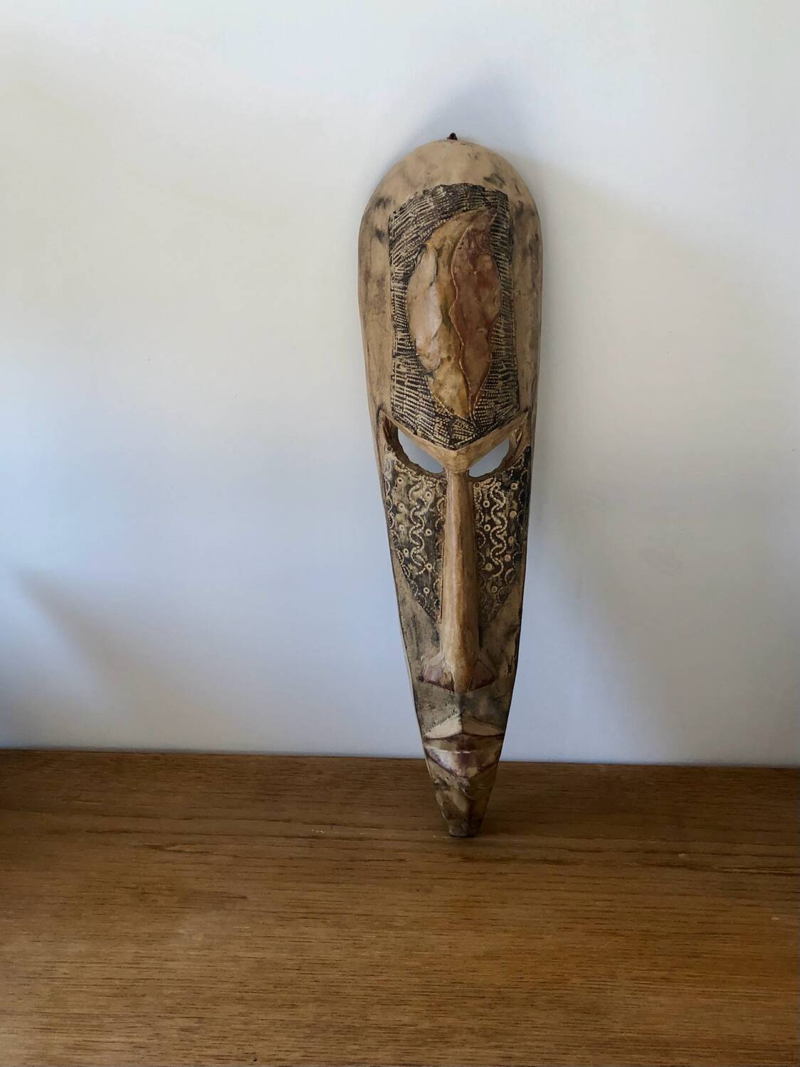 Large format African mask