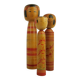 Lot de 3 kokeshi ( taille moyenne )
