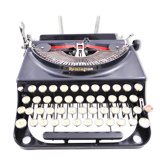 Remington 3 original usa 1930 revised typewriter with new ribbon