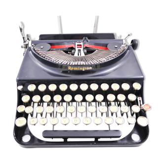 Machine à écrire remington 3 original usa 1930 révisé avec ruban neuf