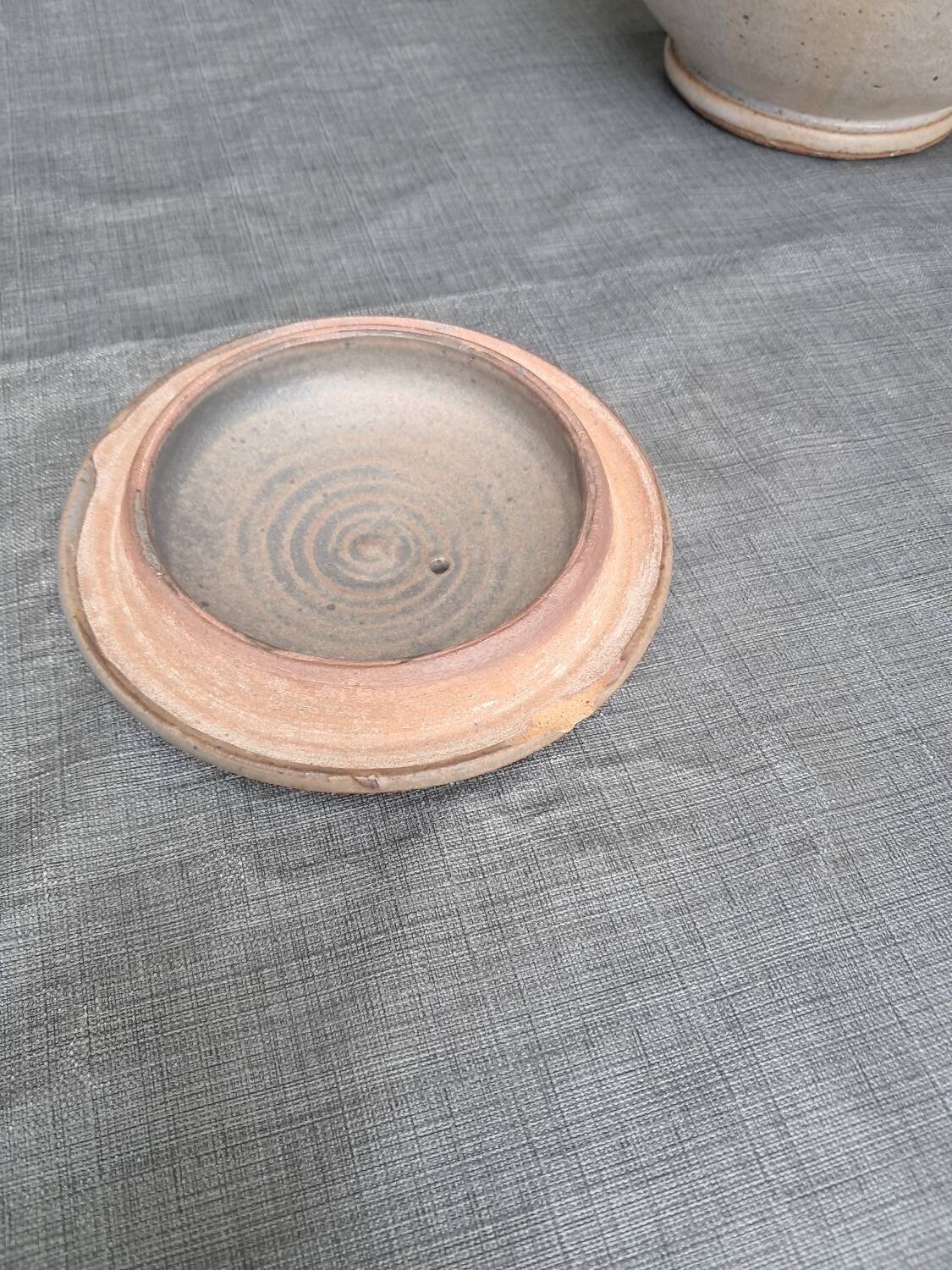 Cruche en terre cuite émaillée