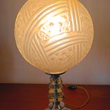 Art deco style table lamp from the 50s