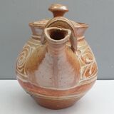 Teapot in stoneware from La Borne signed Bottani Dechaud