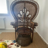 Emmanuelle peacock armchairs