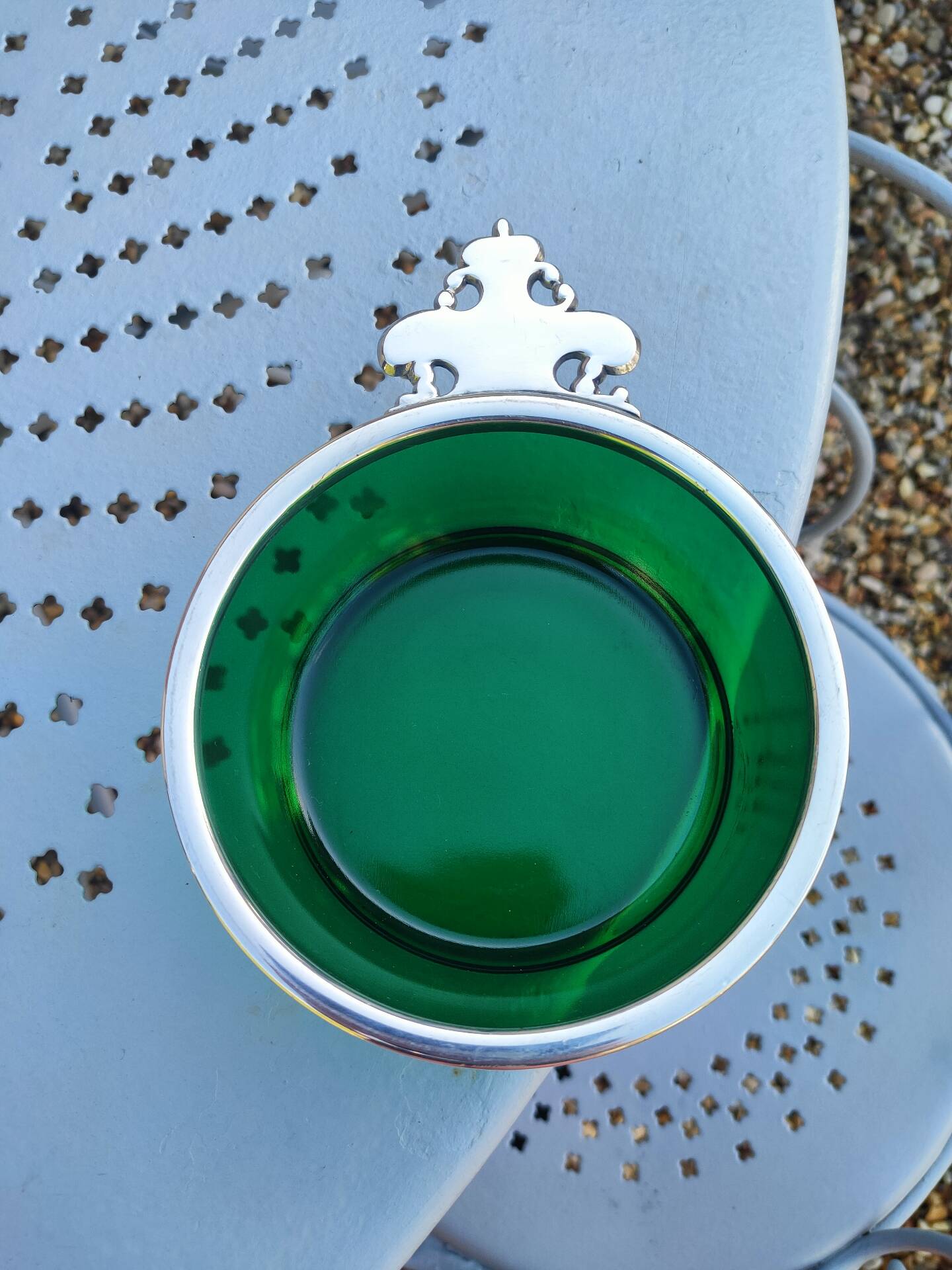Vintage tasting cup spittoon