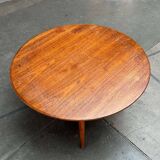 Mid-century modern Danish teak coffee table from the 1960s.
