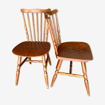 Pair of Baumann Tacoma bistro chairs