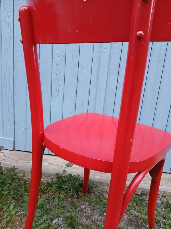 2 chaises bistrot anciennes
