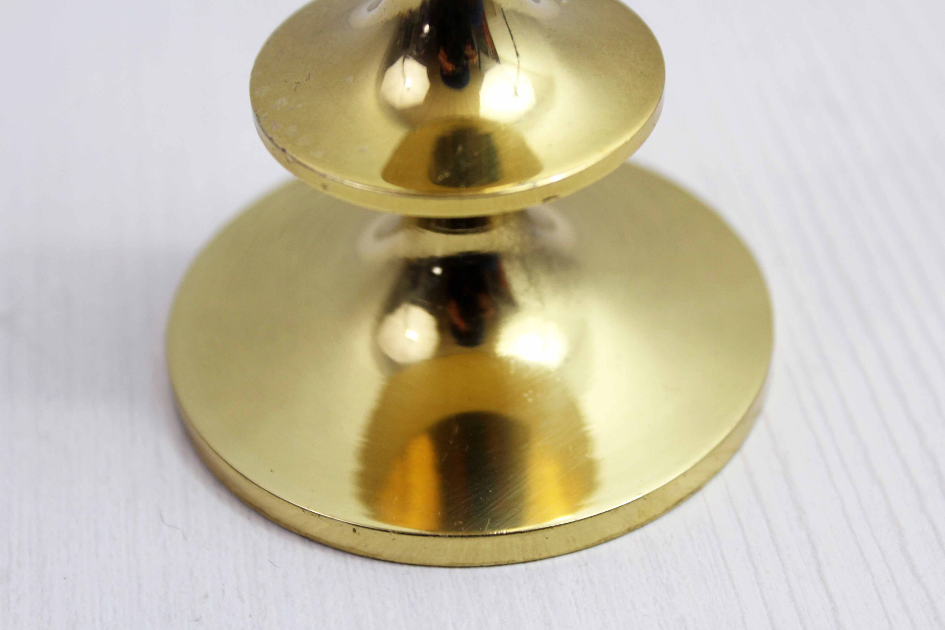 Vintage brass candle holder