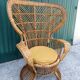 Fauteuil Emmanuelle en rotin par Gio Ponti, Italie 1960