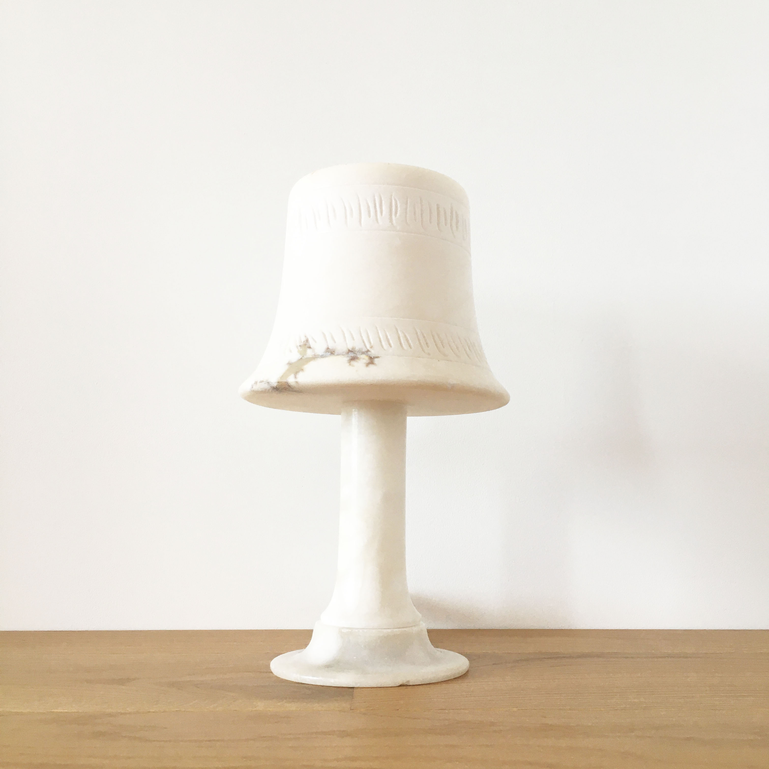 Vintage alabaster lamp