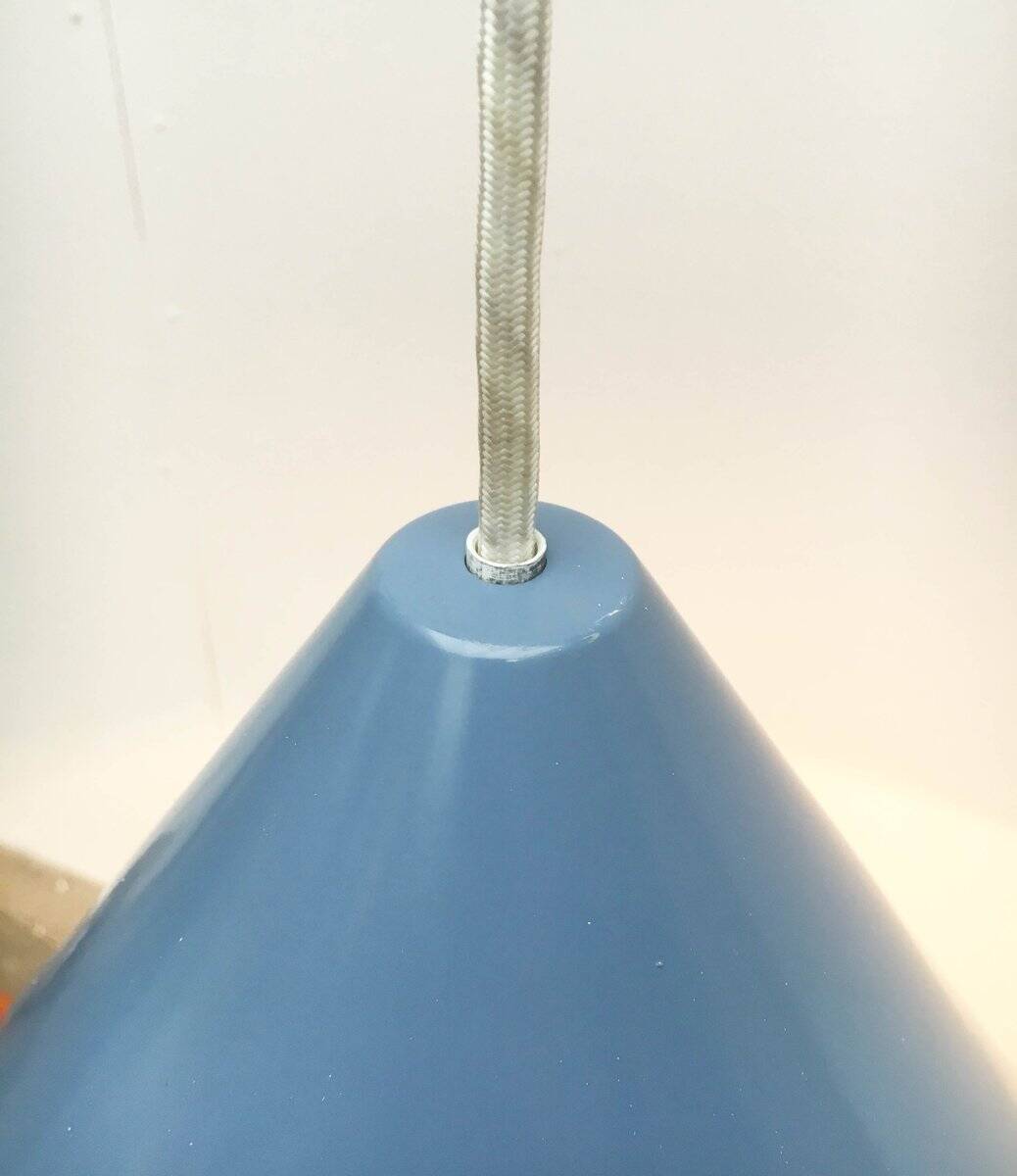 Danish mid-century suspension billiard lamp by Louis Poulsen