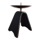 Brutalist Iron and Brass Candleholder, 1960s