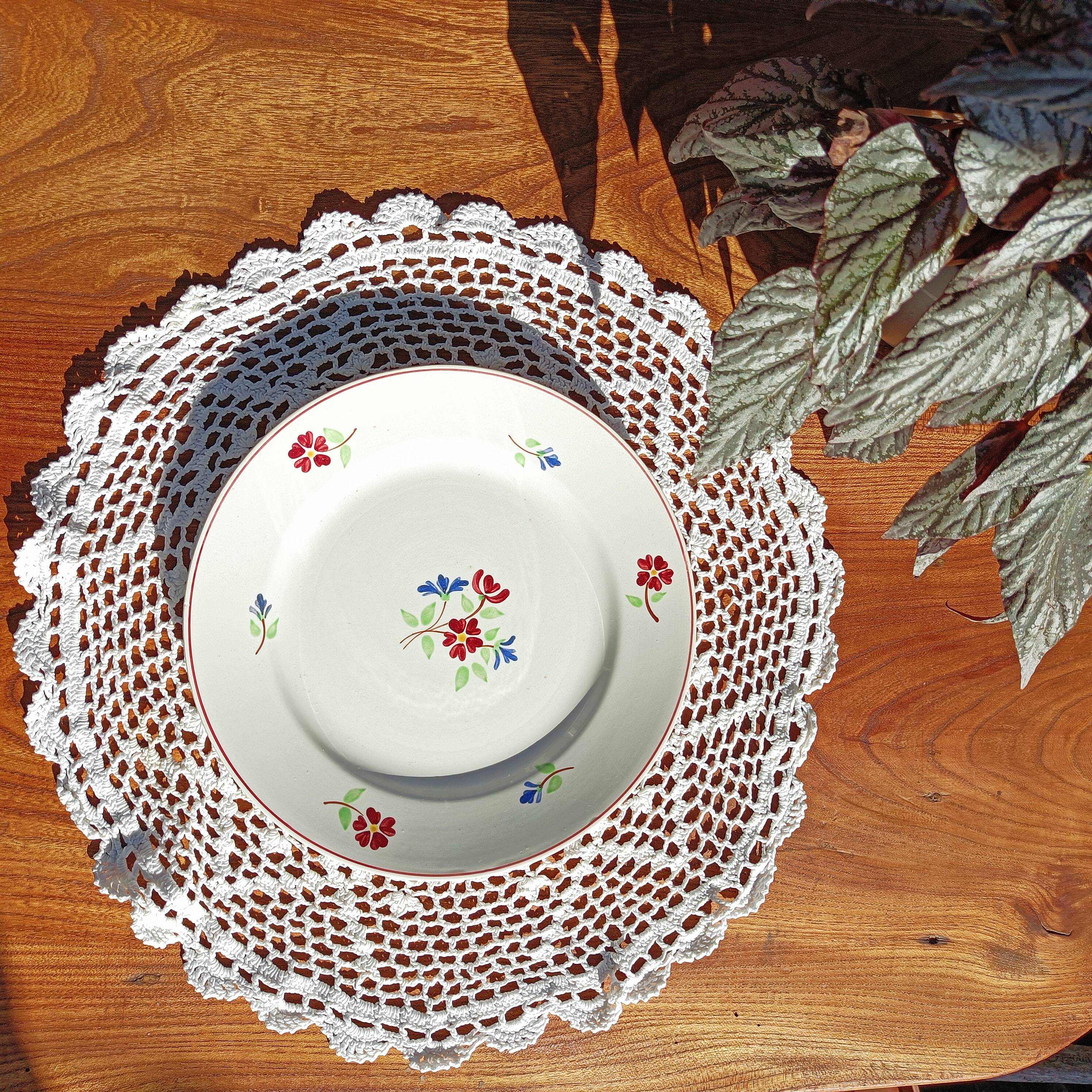 Set of 4 plates Moulin des loups Hamage, Clémence