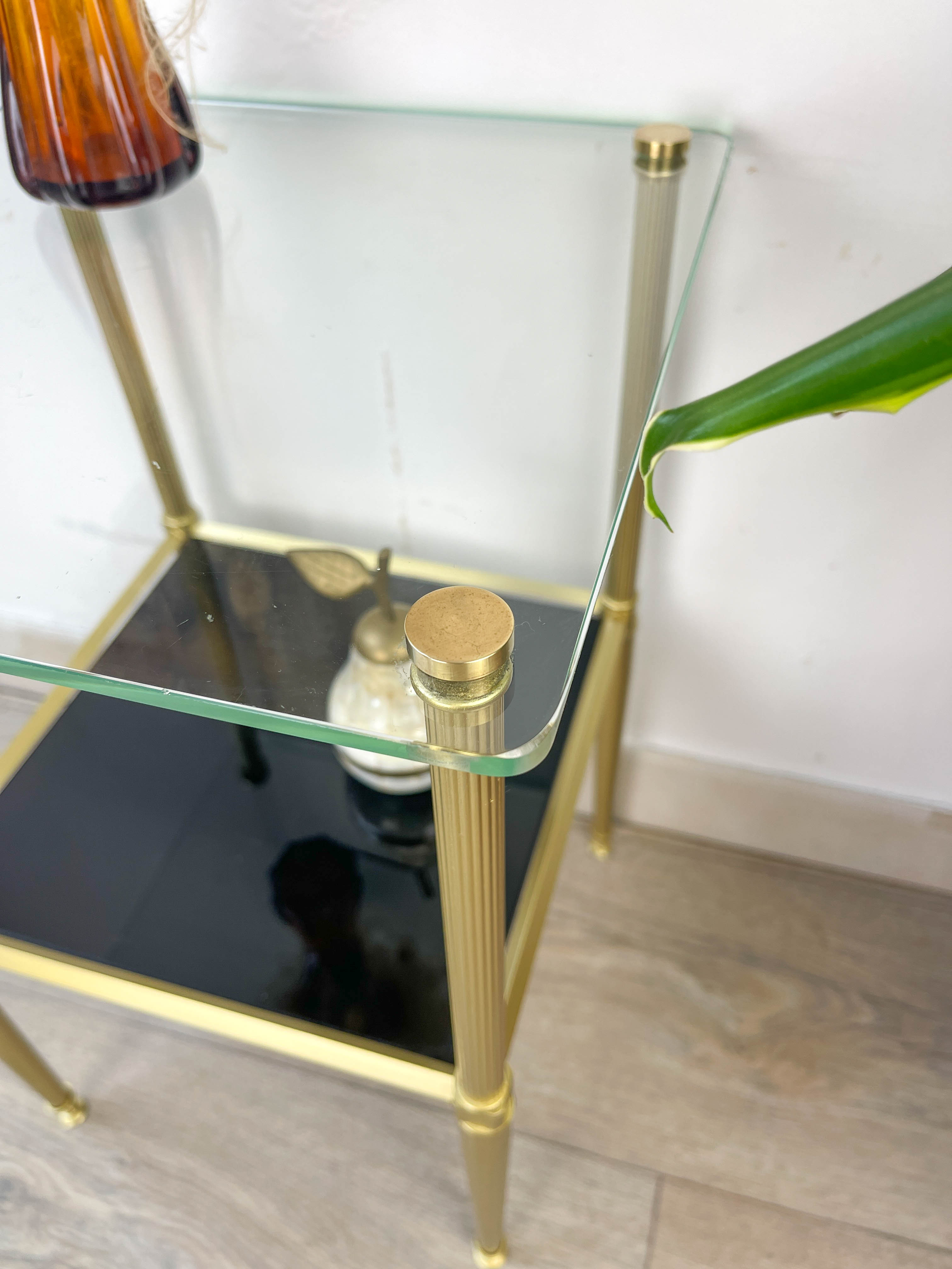 Brass and glass harness 1970