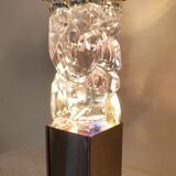 Glitter lamp 1970 stainless steel