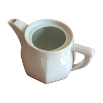 Aluminite Frugier Limoges Limoges Fire Porcelain Teapot