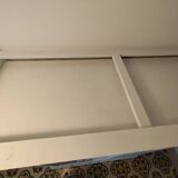 White solid wood wardrobe