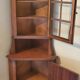 Wooden corner cabinet