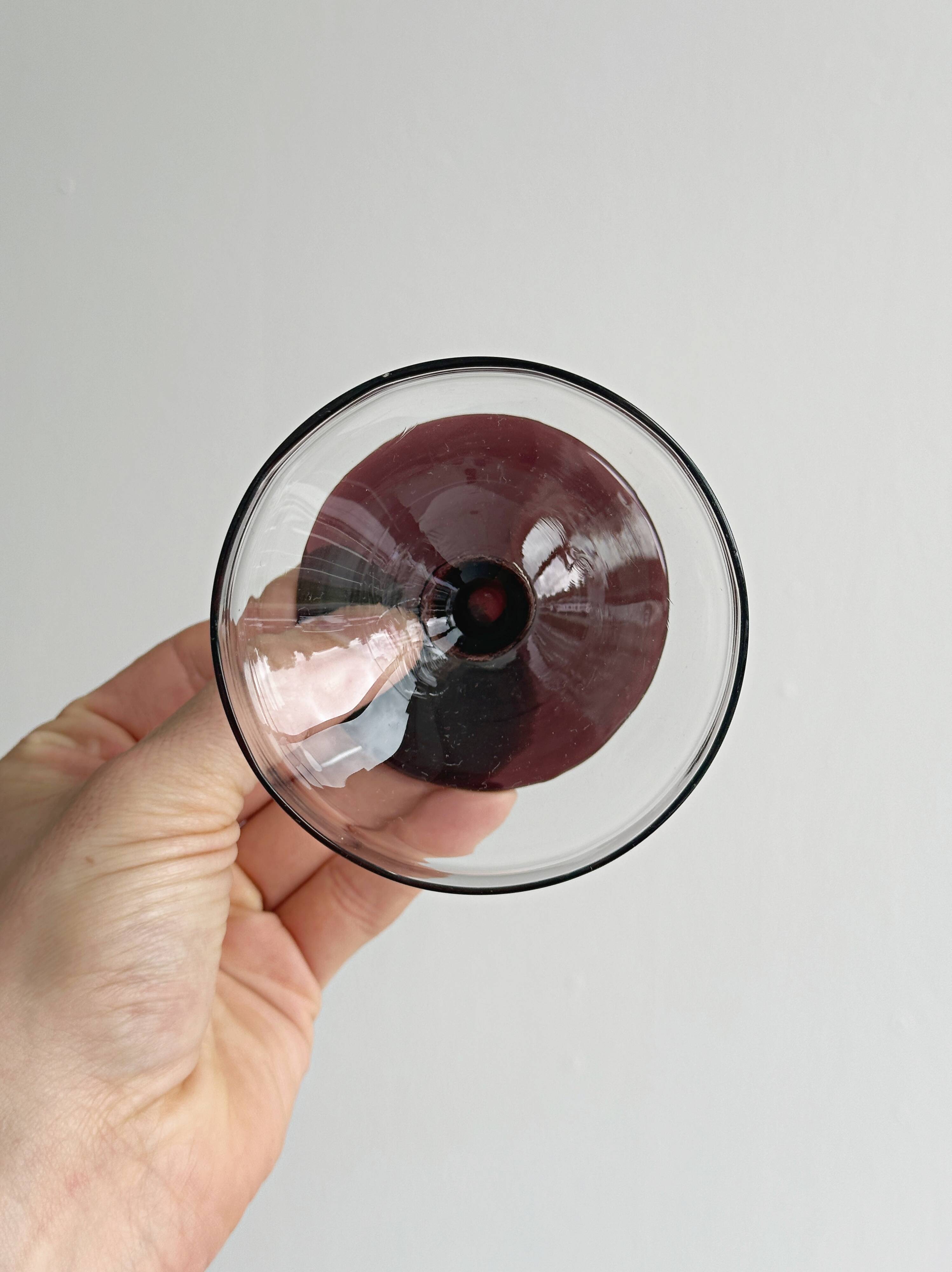 Lot de 6 verres à pied