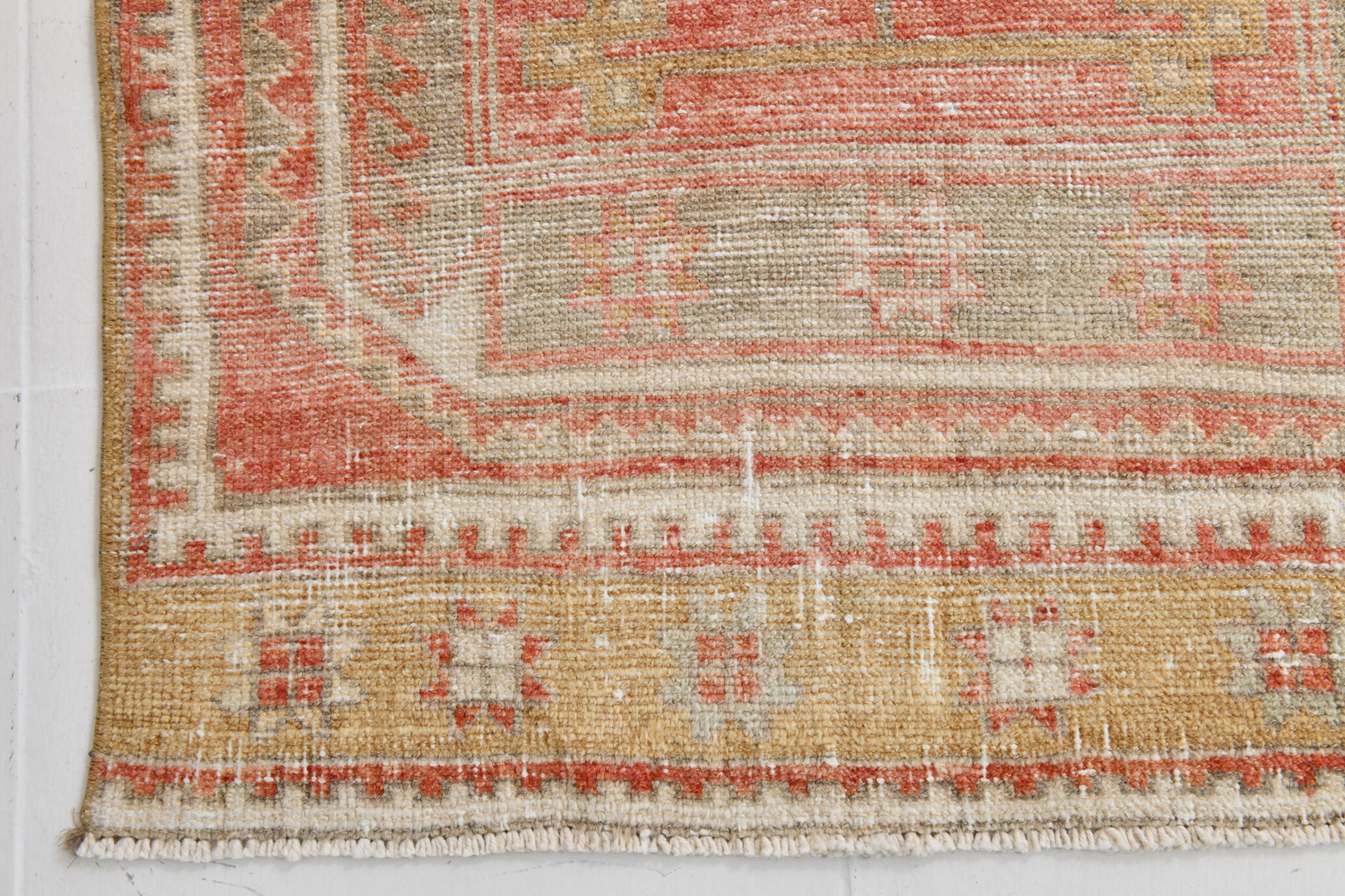 3x10 Turkish Vintage Runner Rug, 82x315Cm
