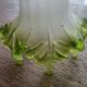 Tulipe de lampe pâte de verre