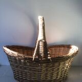 Panier osier tressé