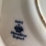 Set of two Johnson Bros English porcelain plates