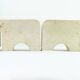 Pair elephant bookends travertine Fratelli Mannelli, 1970s